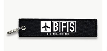 BFS AIRPORT KEY CHAIN
